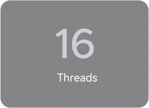 16 Threads